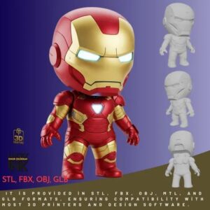 Mô Hình Iron Man Mini