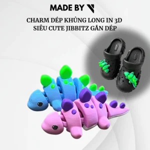 Charm dép crocs